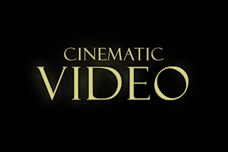 create an advertising video or cinematic, promo video