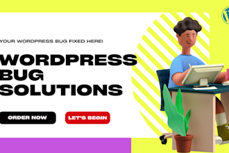 fix wordpress issues,fix wordpress error,fix wordpress bugs