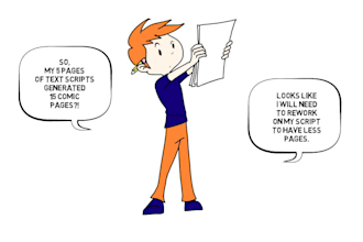 turn you script into storyboard for comics, manga or cartoon