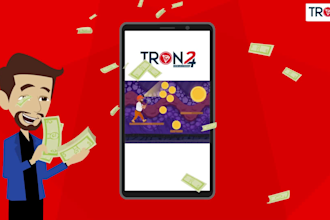 create a 2d animation video for your cryptocurrency business