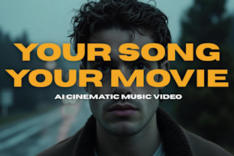 create a cinematic ai music video with storytelling