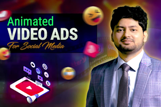 create animated video ads for social media and websites