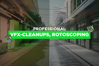 remove unwanted object from video, vfx cleanup and object remove