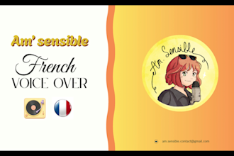 record a french voice over