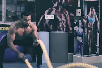 edit cinematic health, fitness, gym, sports, football hype video for ads