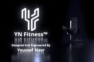 engineer commercial gym equipment and provide 3d cad design
