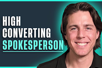 be your high converting spokesperson video actor