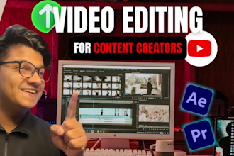 do high quality video edit, youtube video editing