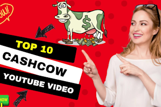 make automated top 10 faceless cash cow youtube channel or article to video