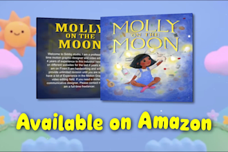 make custom kids book trailer and children promo videos