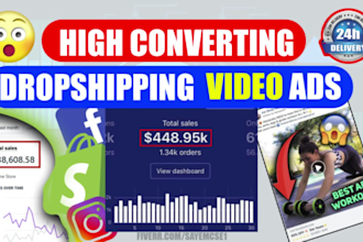 create a customized dropshipping facebook video ad that really converts