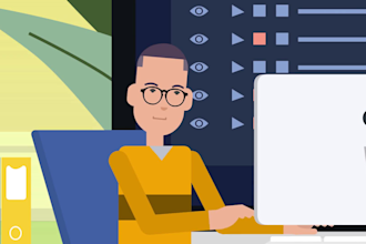 create a 2d animation explainer video