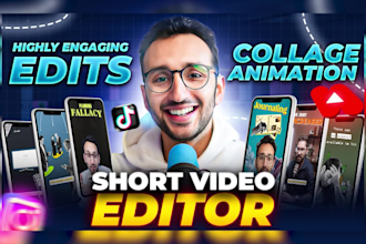 do engaging video editing for instagram reels, tiktok