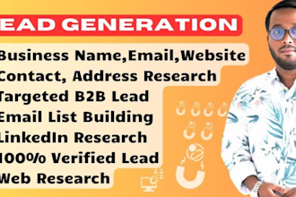 do lead scraping, b2b lead generation, targeted leads, business leads