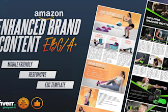 design amazon a plus content and ebc