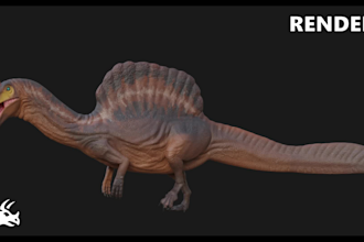 create 3d creature, monster, animal for animations and game cgi and vfx