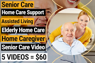 make senior care video or senior home care video
