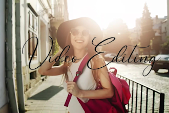 do short video editing and youtube video creation
