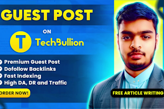 write and publish premium guest post on techbullion