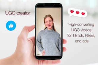 create scroll stopping ugc videos for ads, tiktok, instagram and youtube