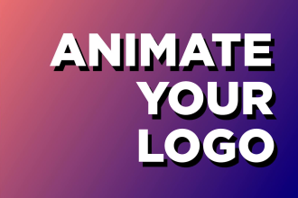 create a custom animation for your social media logo