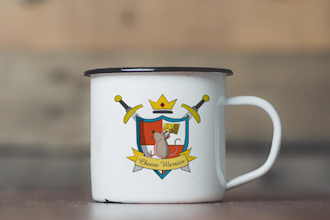 design a funny cartoon mascot logo with pet