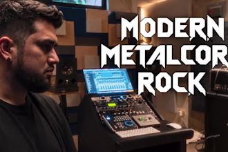mix and master your rock or modern metal song