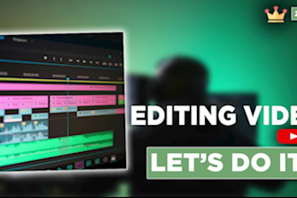 professionally edit your youtube vlogs and travel videos