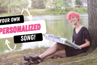 write, produce and sing a customized song gift