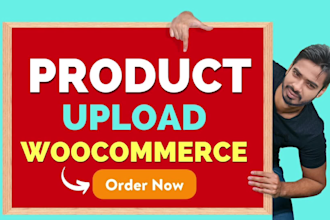 woocommerce product upload for your website