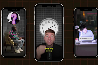 edit tiktok , instagram reels, or youtube shorts