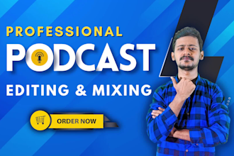 edit your video podcast, zoom recordings or nterviews