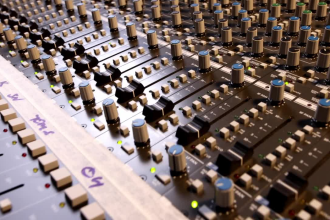 mix and master your song on analog SSL or API consoles