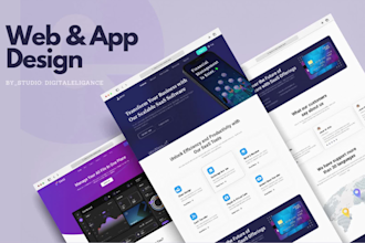 do modern web design and dashboard design