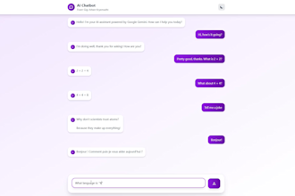 create ai chatbot for your website, chatgpt, google gemini, etc