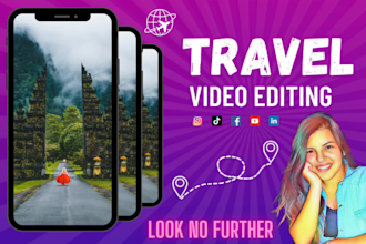 do professional travel video editing