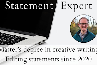 edit your personal statement or statement of purpose