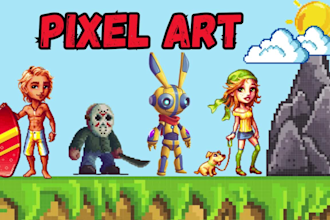 create custom pixel art, game sprites, animated