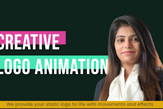 do a custom logo animation for your brand