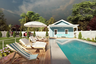 do 3d, 2d garden design,swimming pool,backyard landscapes