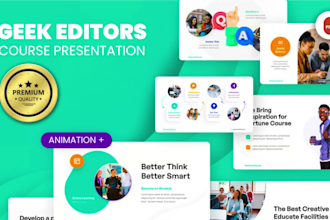 design course training presentation