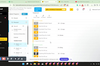 setup trainerize workout program trainerize workout system trainerize workout