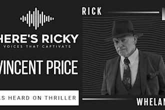 record a vincent price voice as heard on thriller