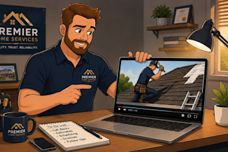 create a home service business explainer video