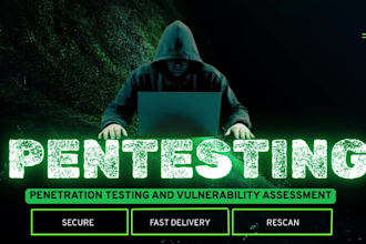do penetration testing, vulnerability assessment and provide website security