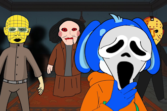 create a custom halloween, christmas or holiday animation