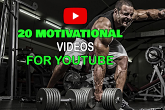 create motivational videos for youtube