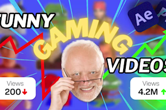 edit funny and engaging videos for youtube