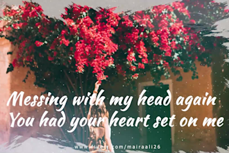 create an awesome animated lyrics video