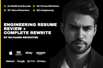 revamp your engineering resume as an ex faang tech recruiter
